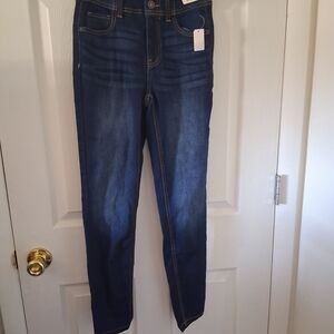 No Boundaries Dark Blue Skinny Jeans